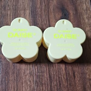 Sunny Daise Vanilla & Coconut Body Mist - Yellow Flower Bottle
